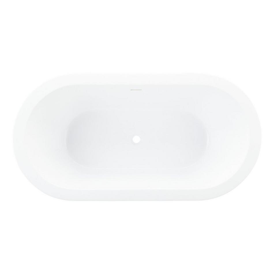 59" Leith Acrylic Freestanding Tub, , large image number 3