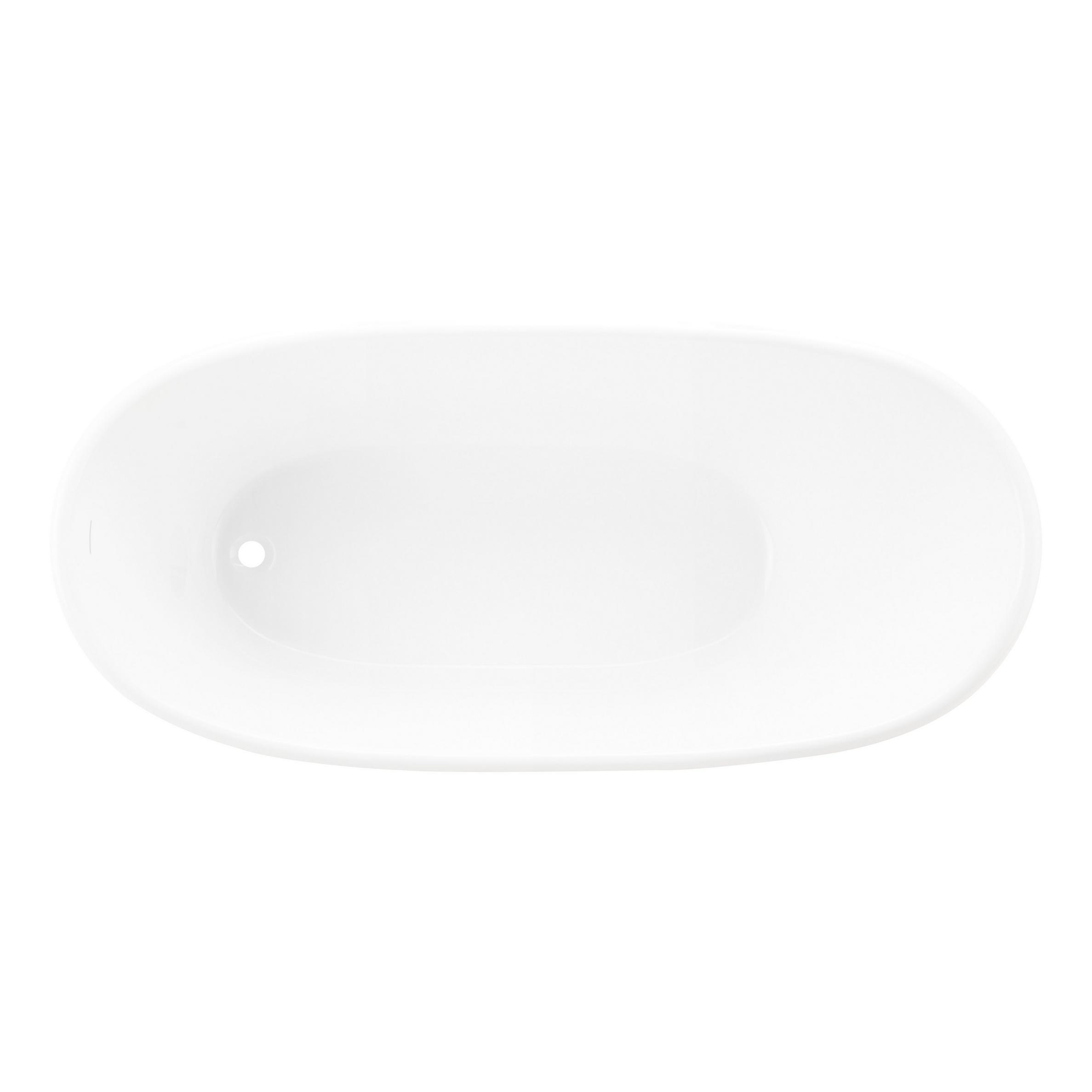 71" Saunders Acrylic Freestanding Tub Signature Hardware