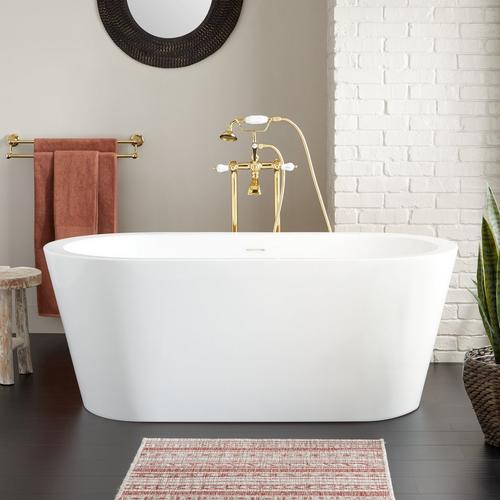 65" Leith Acrylic Freestanding Tub