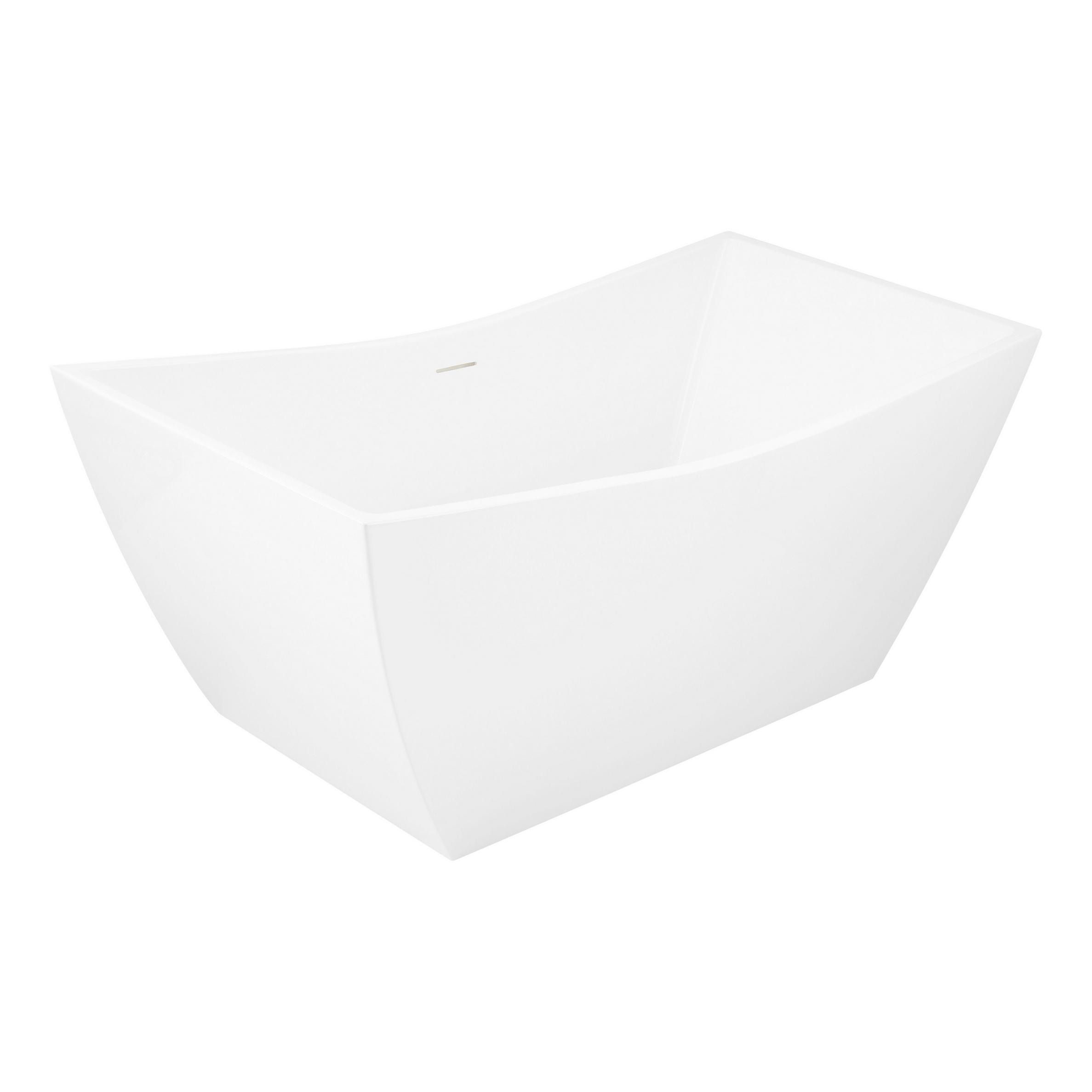 71" Renlo Acrylic Freestanding Tub Signature Hardware