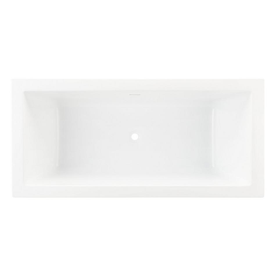 71" Eaton Acrylic Freestanding Tub with Foam, , large image number 3