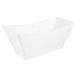 69" Newhaven Acrylic Freestanding Slipper Tub - White Trim, , large image number 1