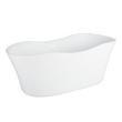 67" Stower Acrylic Freestanding Tub with Trim, , large image number 1