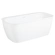 63" Rassi Acrylic Freestanding Tub with Slotted Overflow, , large image number 1