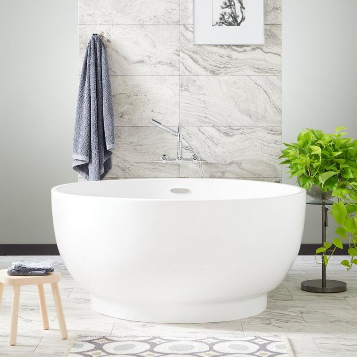 51" Kaimu Acrylic Japanese Soaking Tub