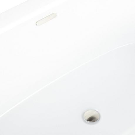 69" Desborough Acrylic Freestanding Double-Slipper Tub