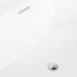 70" Ashington Acrylic Freestanding Tub - Tap Deck Left - No Drillings - Brushed Nickel Trim, , large image number 4