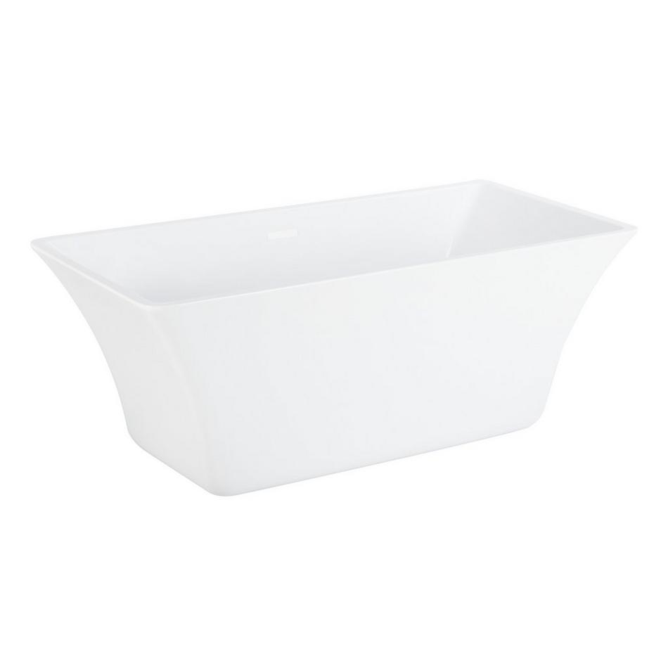 60" Draque Acrylic Freestanding Tub, , large image number 1