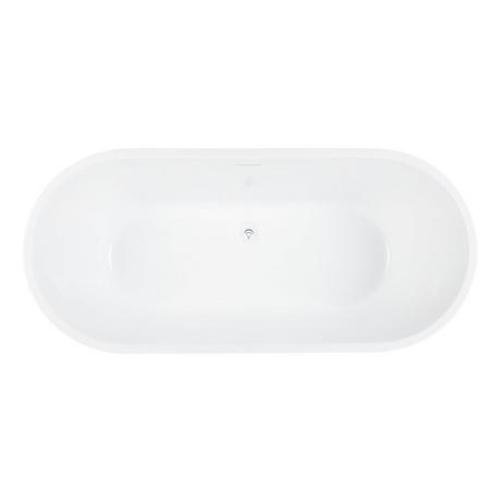62" Danae Acrylic Freestanding Tub