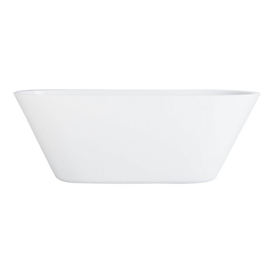 70" Danae Acrylic Freestanding Tub with Trim, , large image number 2