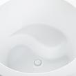 41" Siglo Round Japanese Soaking Tub with Slotted Overflow and Foam, , large image number 5