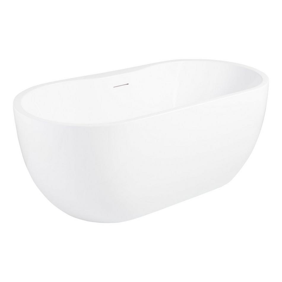 61" Boyce Acrylic Freestanding Tub with Slotted Overflow, , large image number 1