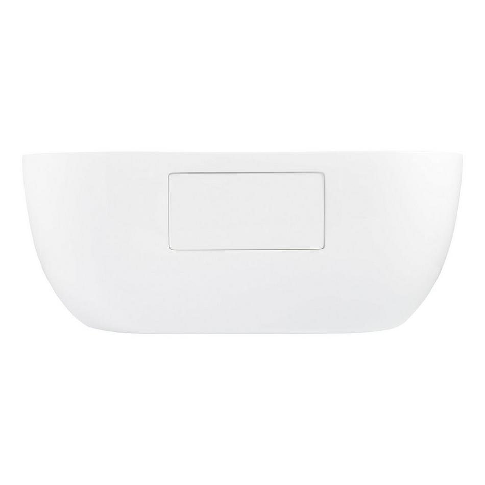 61" Boyce Acrylic Tub with Slotted Overflow and Foam, , large image number 3