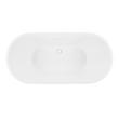 61" Boyce Acrylic Tub with Slotted Overflow and Foam, , large image number 4