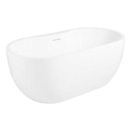 61" Boyce Acrylic Tub with Foam - Air Massage