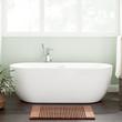 70" Boyce Acrylic Tub with Slotted Overflow and Foam, , large image number 0