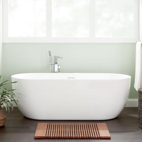 70" Boyce Acrylic Tub with Foam - Air Massage