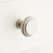 Ardell Brass Round Cabinet Knob - Brushed Nickel, , large image number 0