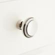 Ardell Brass Round Cabinet Knob - Polished Nickel, , large image number 0