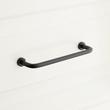 5-1/8" Sidra Brass Cabinet Pull - Thin Profile - Satin Black, , large image number 0