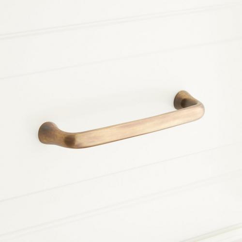 Orvin Brass Cabinet Pull in Antique Brass