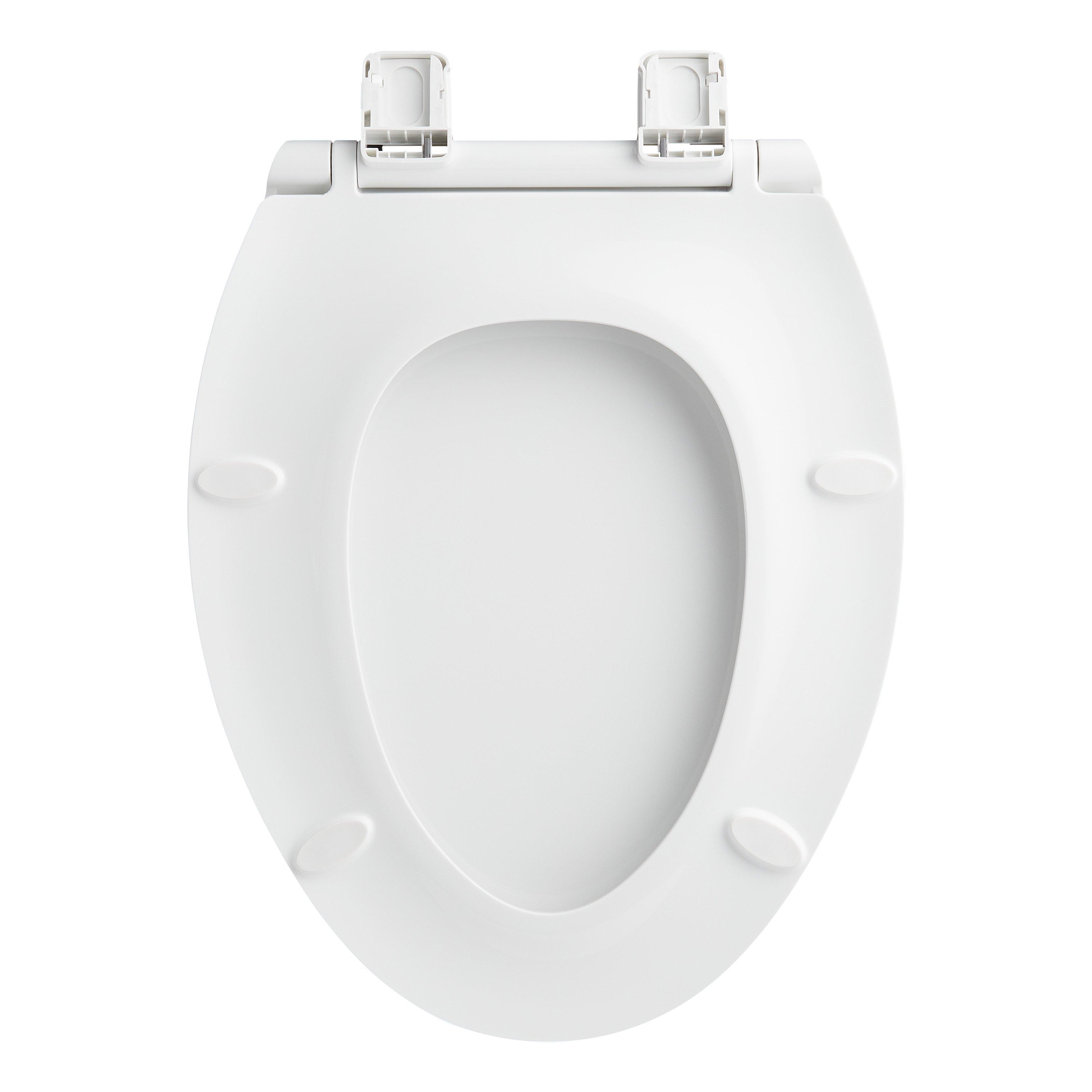 Heavy duty store elongated toilet seat