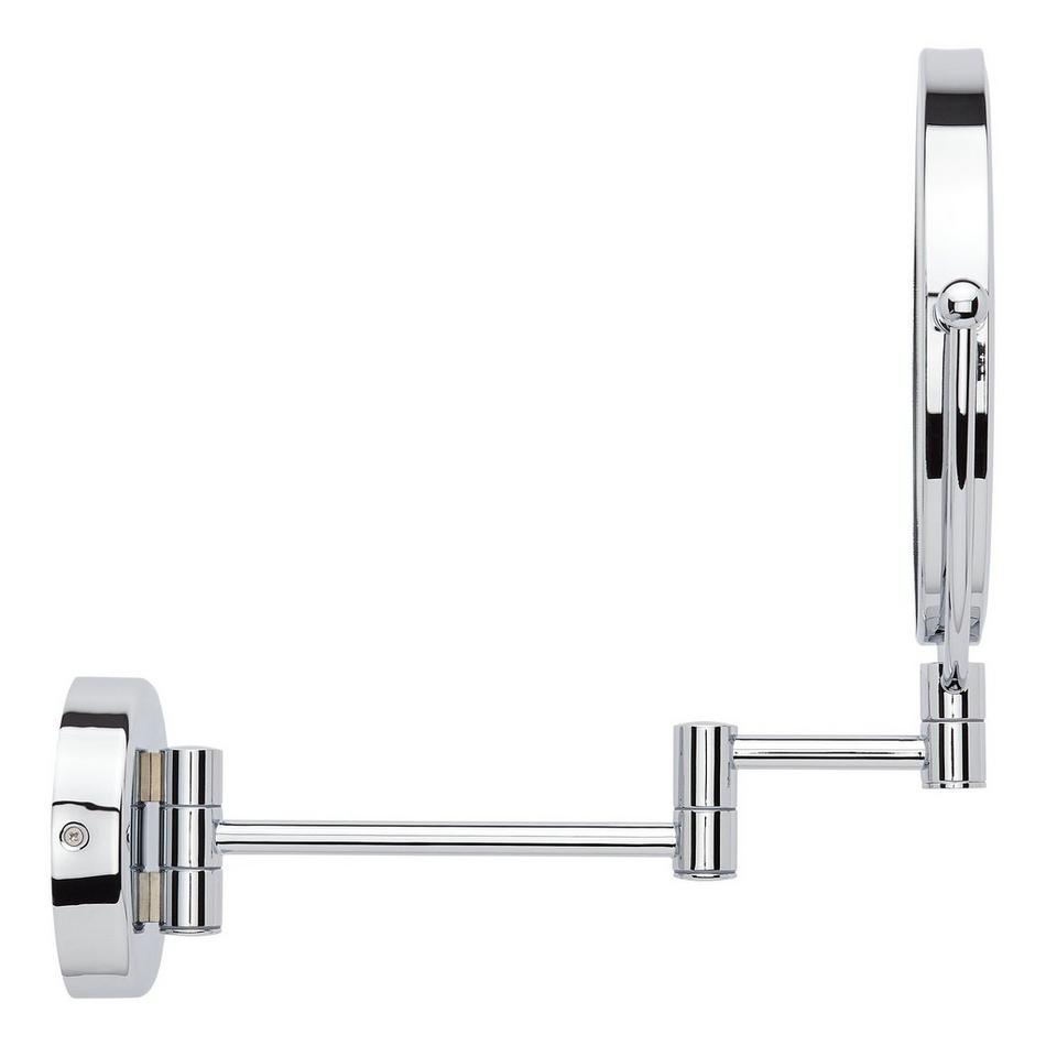 Harbin Magnifying Double-Sided Wall-Mount Lighted Makeup Mirror - Chrome, , large image number 3