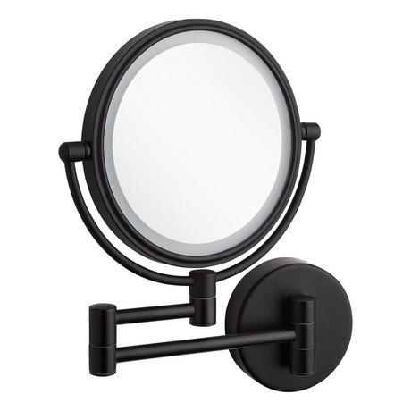 Harbin Magnifying Double-Sided Wall-Mount Lighted Makeup Mirror