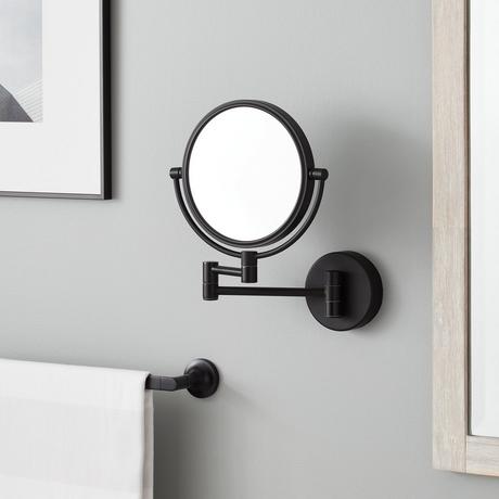 Ramana Magnifying Double-Sided Wall-Mount Makeup Mirror