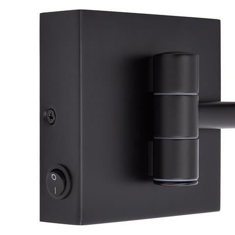 Signature Hardware 916131-4 4 inch Iron Cabin Door Hook Latch - Black