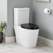 Grayvik Two-Piece Elongated Skirted Toilet - Black Heavy Duty Seat, , large image number 0