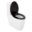 Grayvik Two-Piece Elongated Skirted Toilet - Black Heavy Duty Seat, , large image number 4