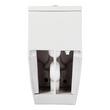 Sitka One-Piece Elongated Skirted Toilet - Black Heavy Duty Seat, , large image number 2