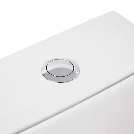 Sitka One-Piece Elongated Skirted Toilet - White