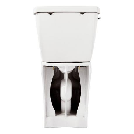 Bradenton Two-Piece Skirted Elongated Toilet - White