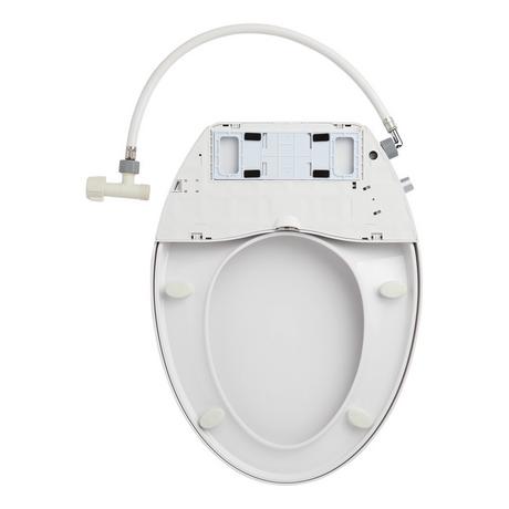 Bradenton Two-Piece Skirted Elongated Toilet - White