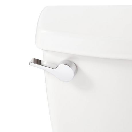 Bradenton Two-Piece Skirted Elongated Toilet - White