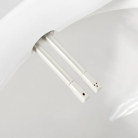 Bradenton Two-Piece Skirted Elongated Toilet - White