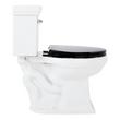 Key West Two-Piece Elongated Toilet - ADA Compliant - Black Heavy Duty Seat, , large image number 1