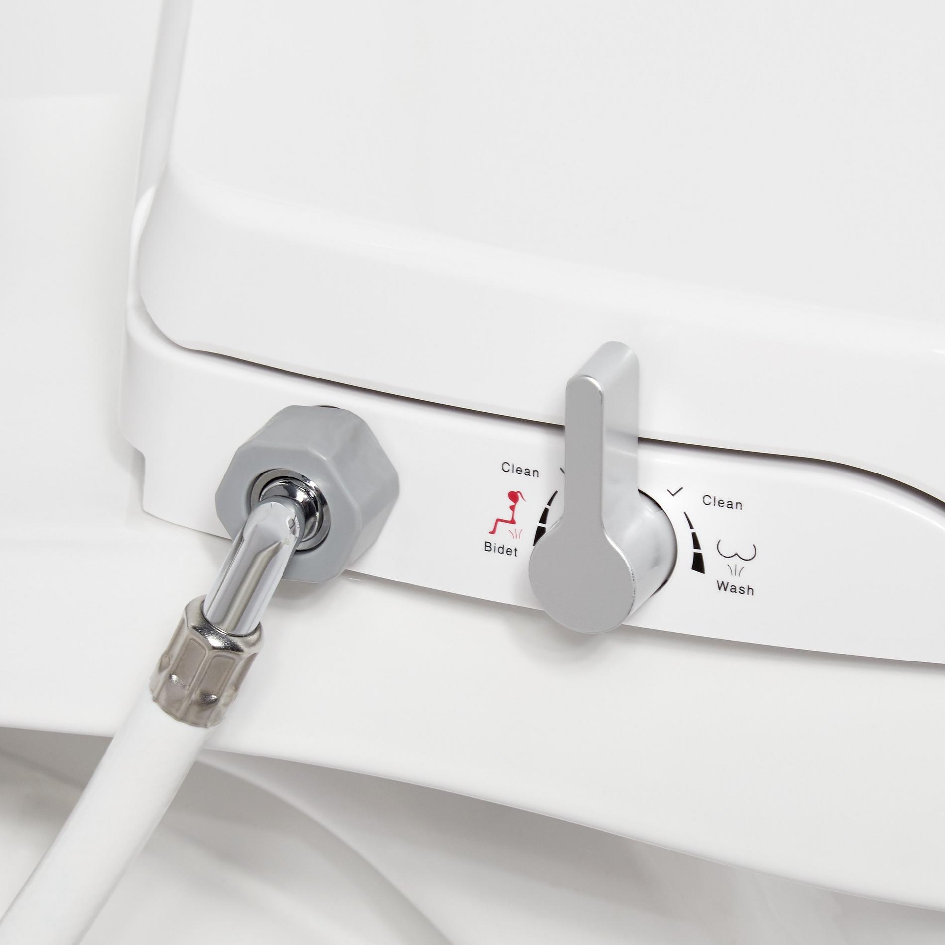 Key West TwoPiece Elongated Toilet ADA Compliant Bidet Seat