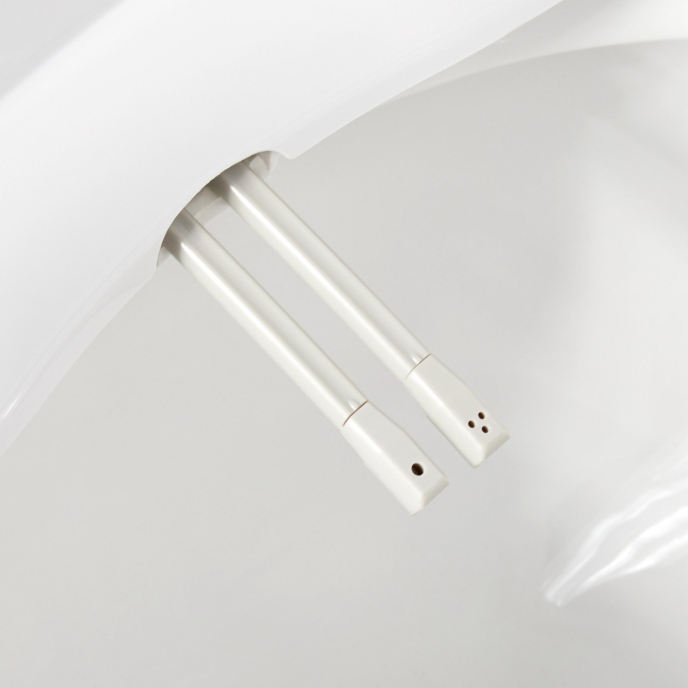 Key West TwoPiece Elongated Toilet ADA Compliant Bidet Seat