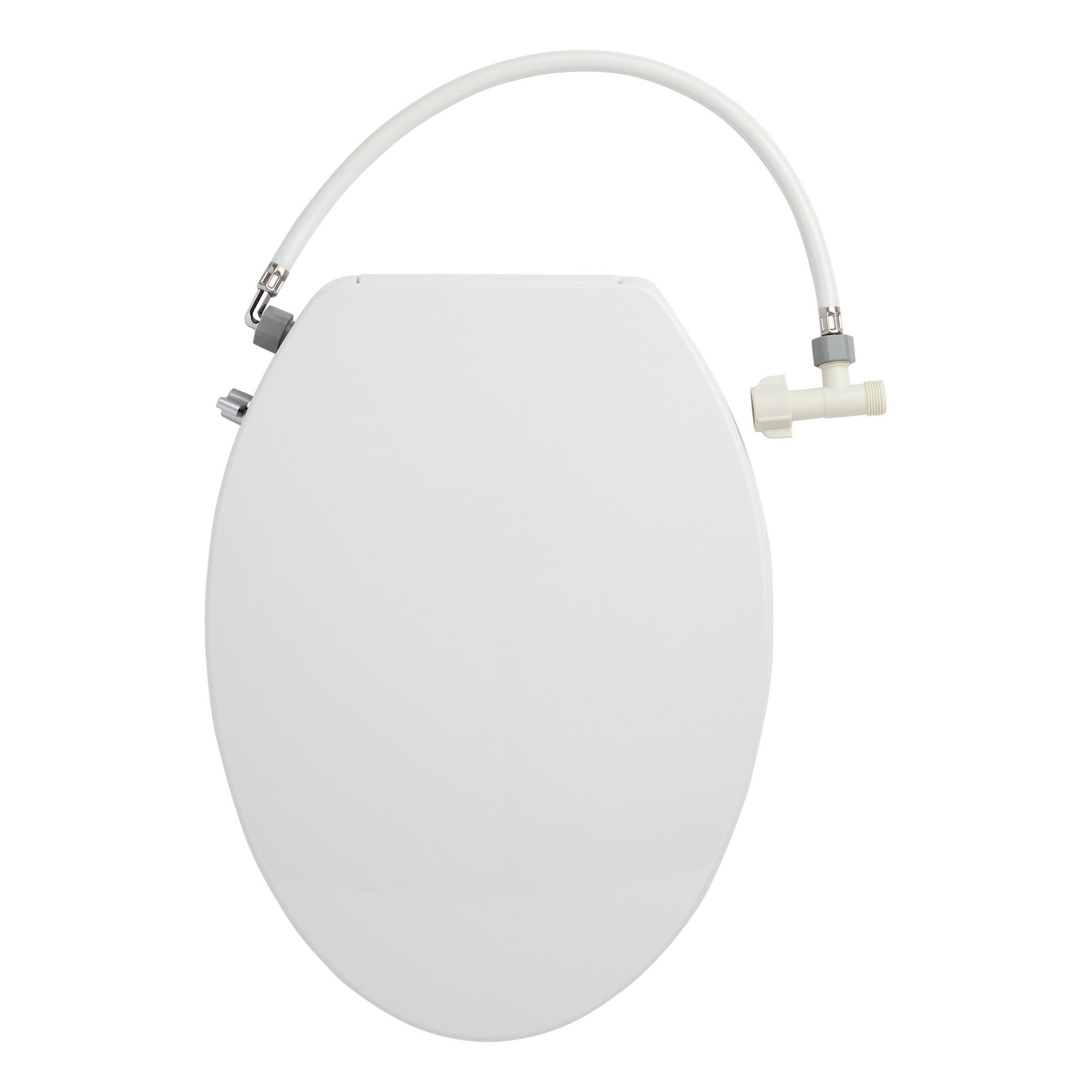 Key West TwoPiece Elongated Toilet ADA Compliant Bidet Seat