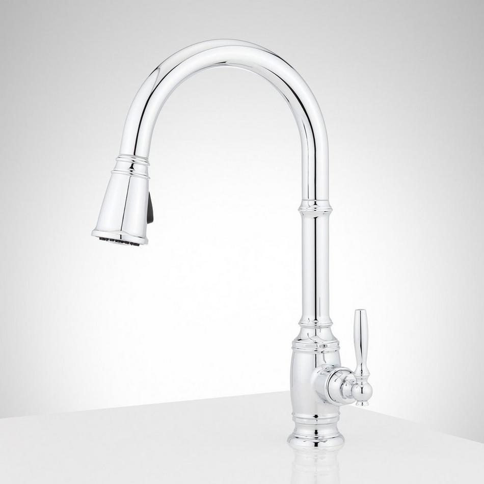 Finnian Pull-Down Kitchen Faucet - Chrome, , large image number 1