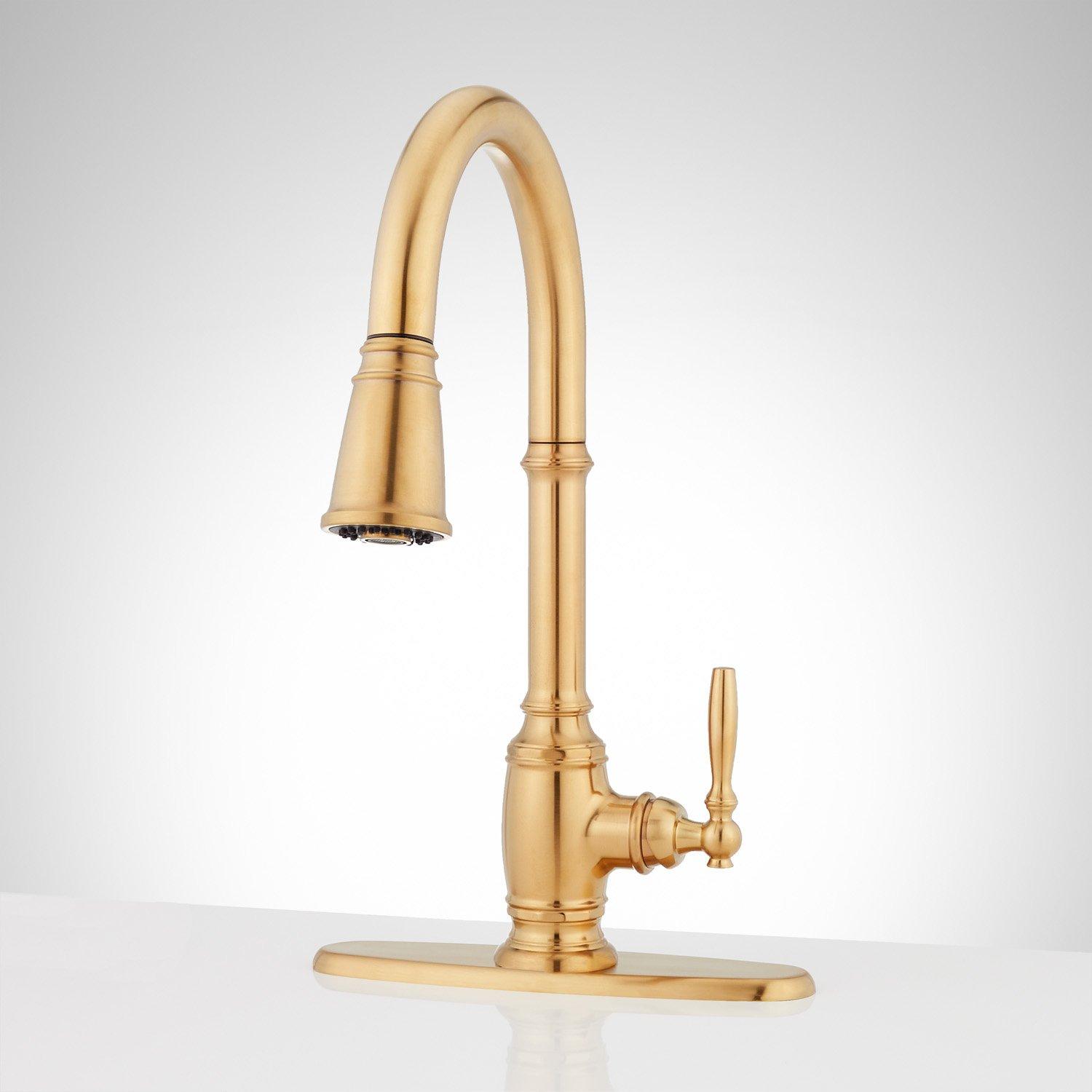 Finnian Pull-Down Kitchen Faucet | Signature Hardware