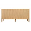72" Ayanna Double Vanity - Natural Mindi - Vanity Cabinet Only, , large image number 2
