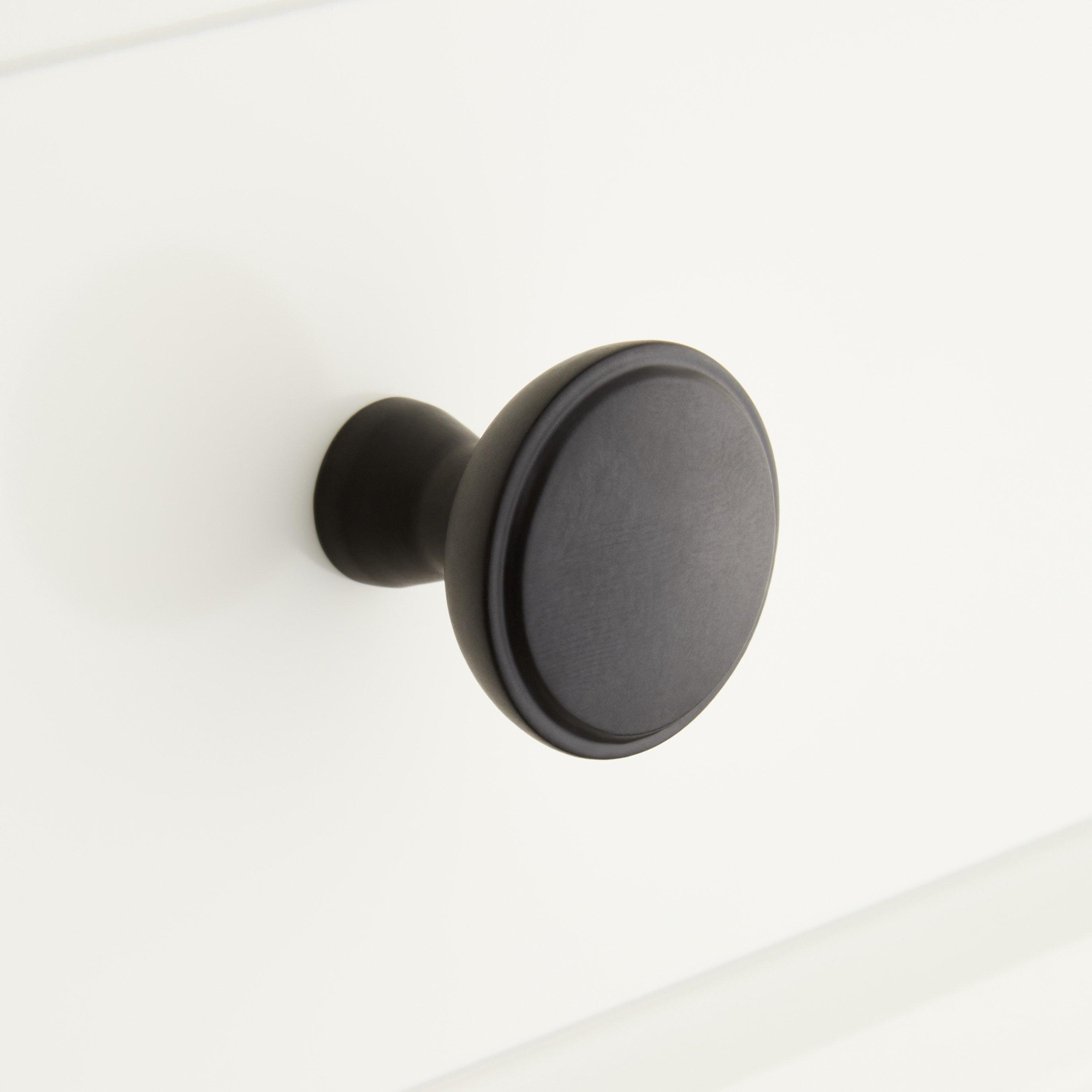 Strasbourg Brass Cabinet Knob Signature Hardware   481866 Strasbourg Brass Cabinet Knob BK 114 Beauty10 