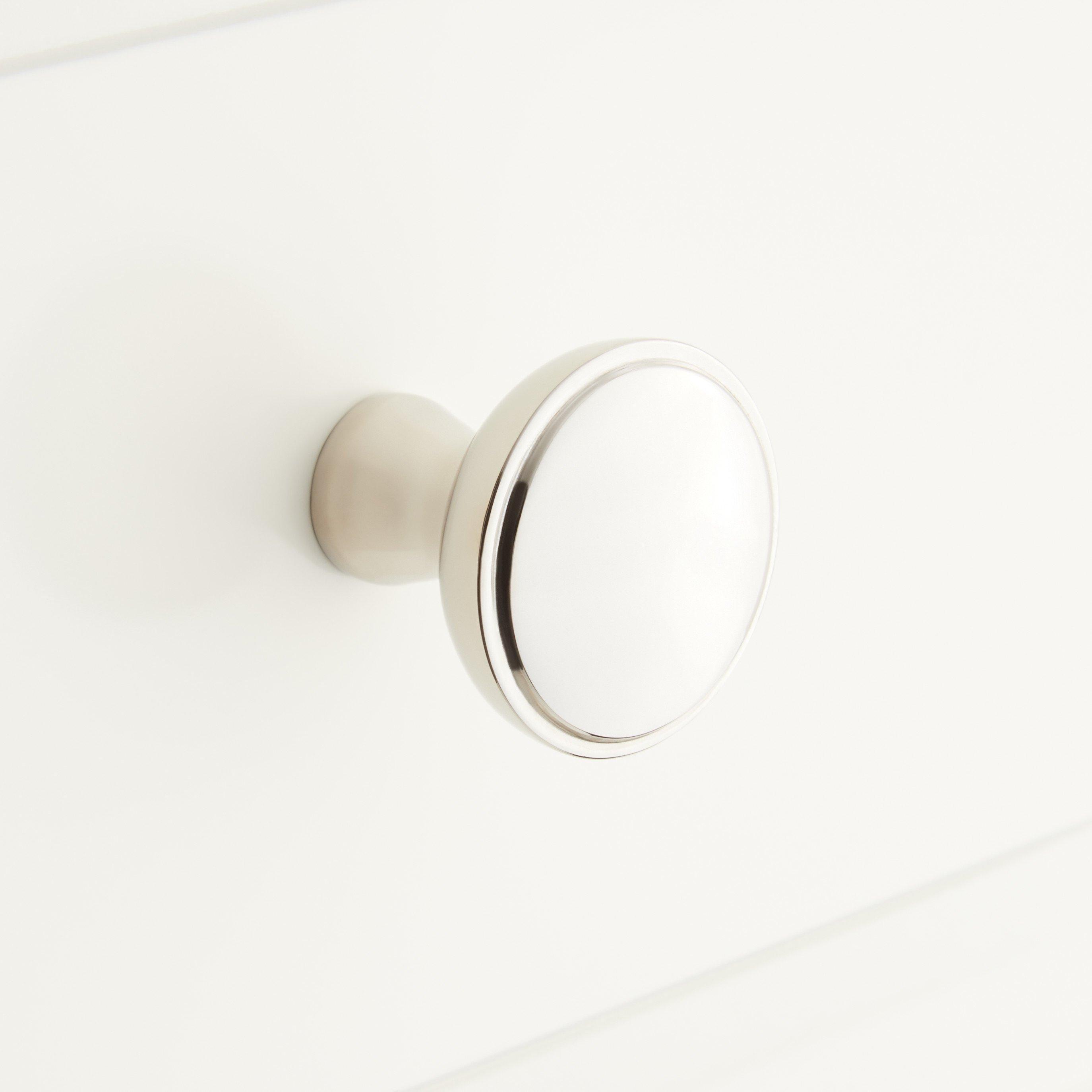 Strasbourg Brass Cabinet Knob Signature Hardware   481870 Strasbourg Brass Cabinet Knob PN 114 Beauty10 