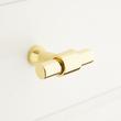 1-3/4" Strasbourg Brass T Knob - Polished Brass, , large image number 0