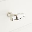 1-3/4" Strasbourg Brass T Knob - Polished Nickel, , large image number 0