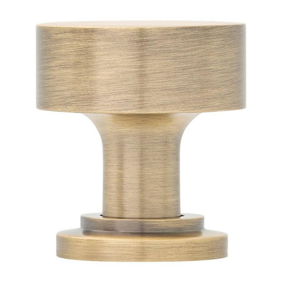 1-1/4" Colmar Brass Cabinet Knob - Antique Brass, , large image number 2